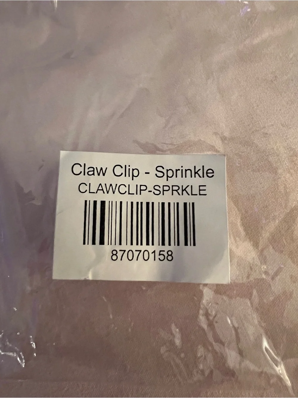 Parke Claw Clip SPRINKLE